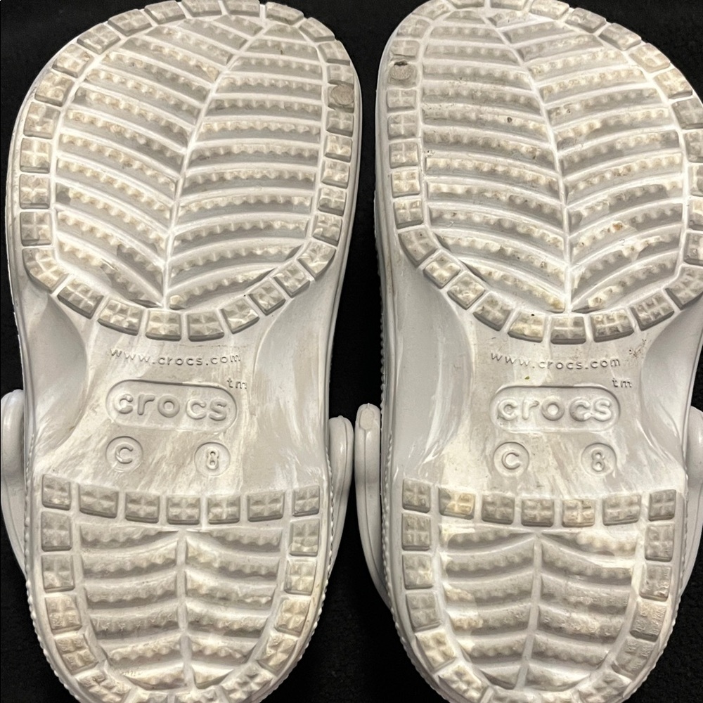 CROCS Kids' Water Shoes - White Swirl - Picture 4 of 4